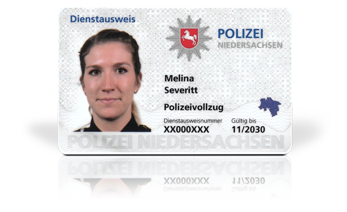 Hochsichere Dienstausweise für Polizei Niedersachsen - YouCard